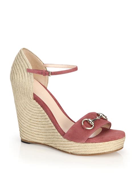 gucci espadrilles zwart|gucci espadrilles wedges pink.